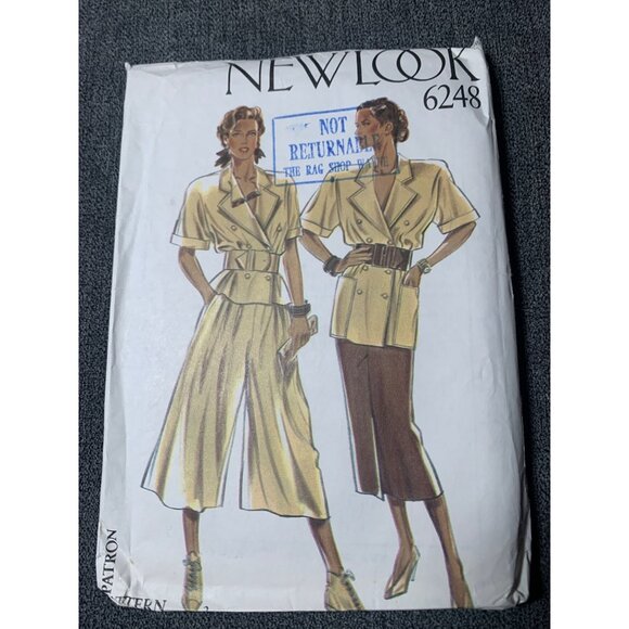 New Look Misses Skirt Top Sewing Pattern sz 8-22 4159 - uncut - Picture 1 of 3